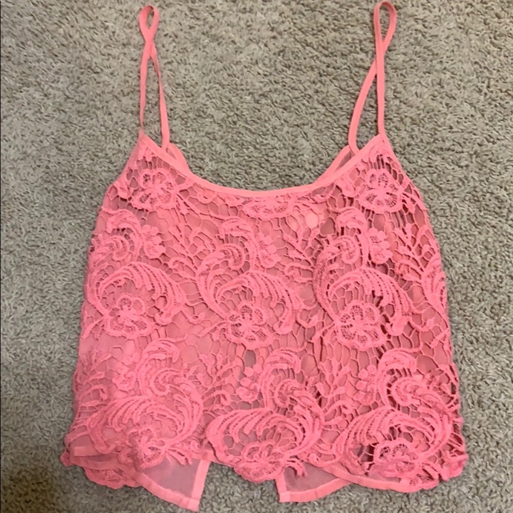 Crop top tank top